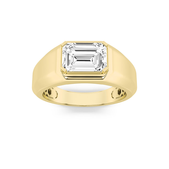 Plain Polished Gold Band — Women&