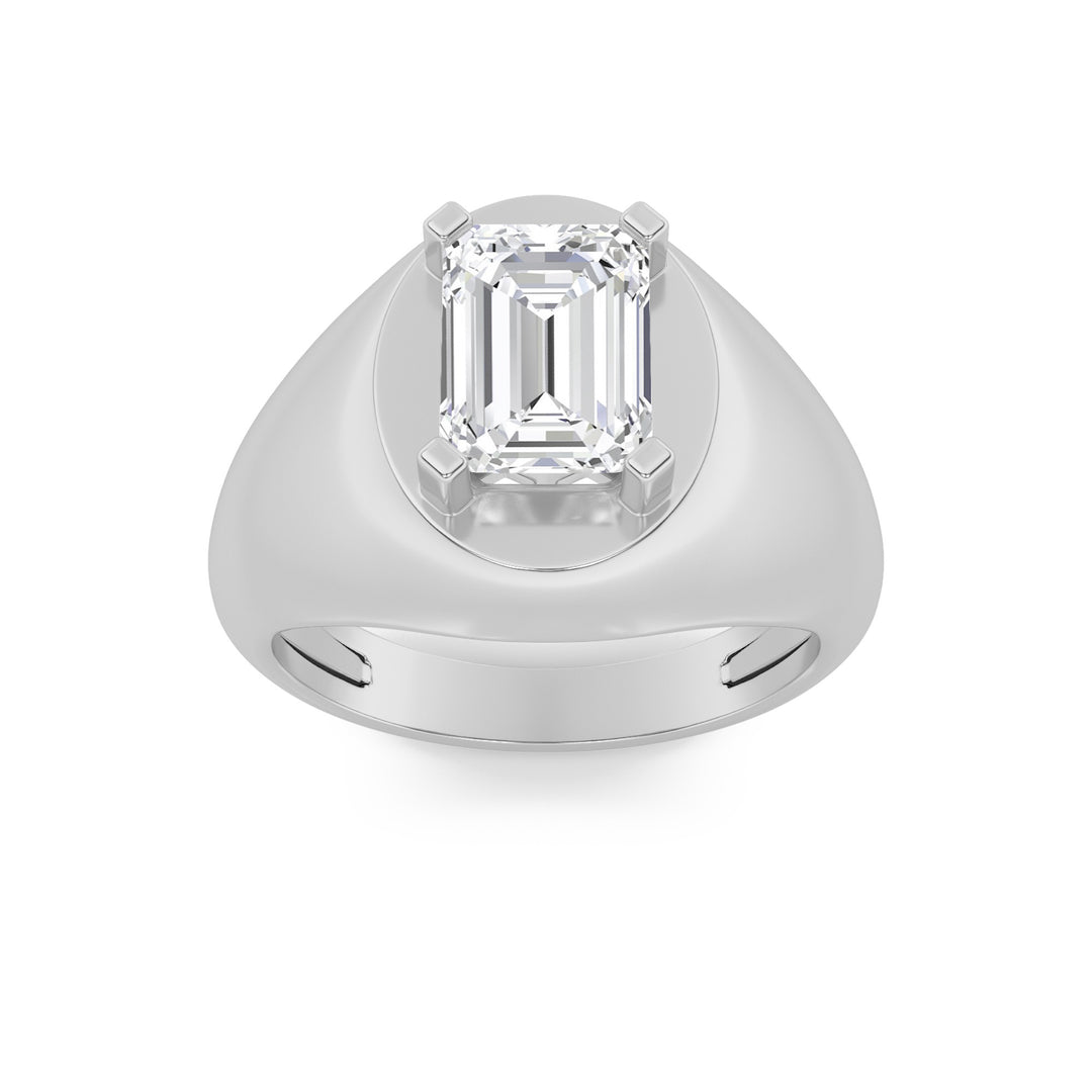 Nature-Inspired Oval Side Stone