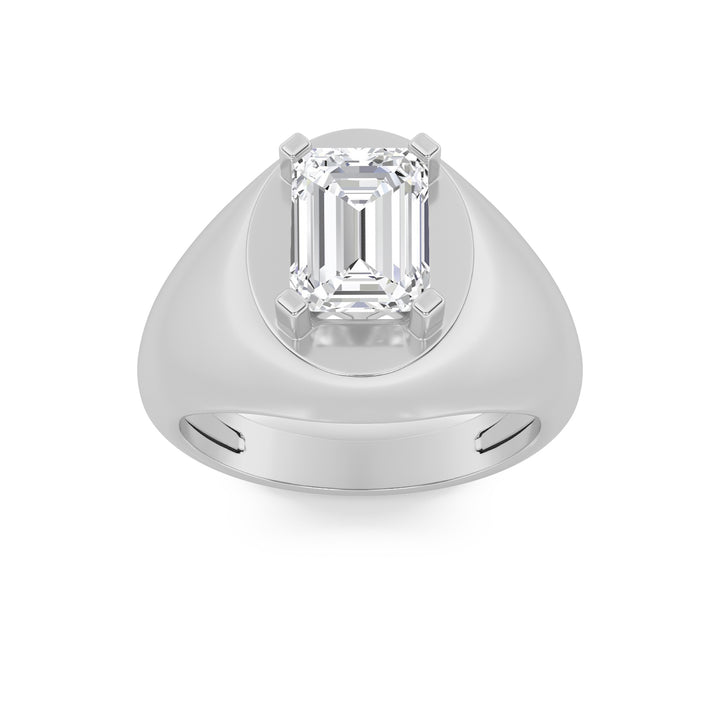 Nature-Inspired Oval Side Stone