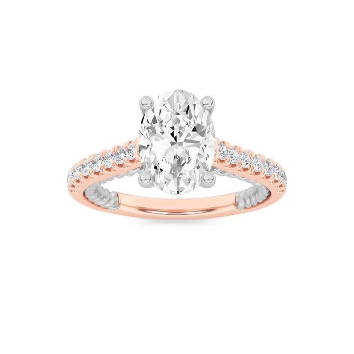 Nature-Inspired Oval Side Stone