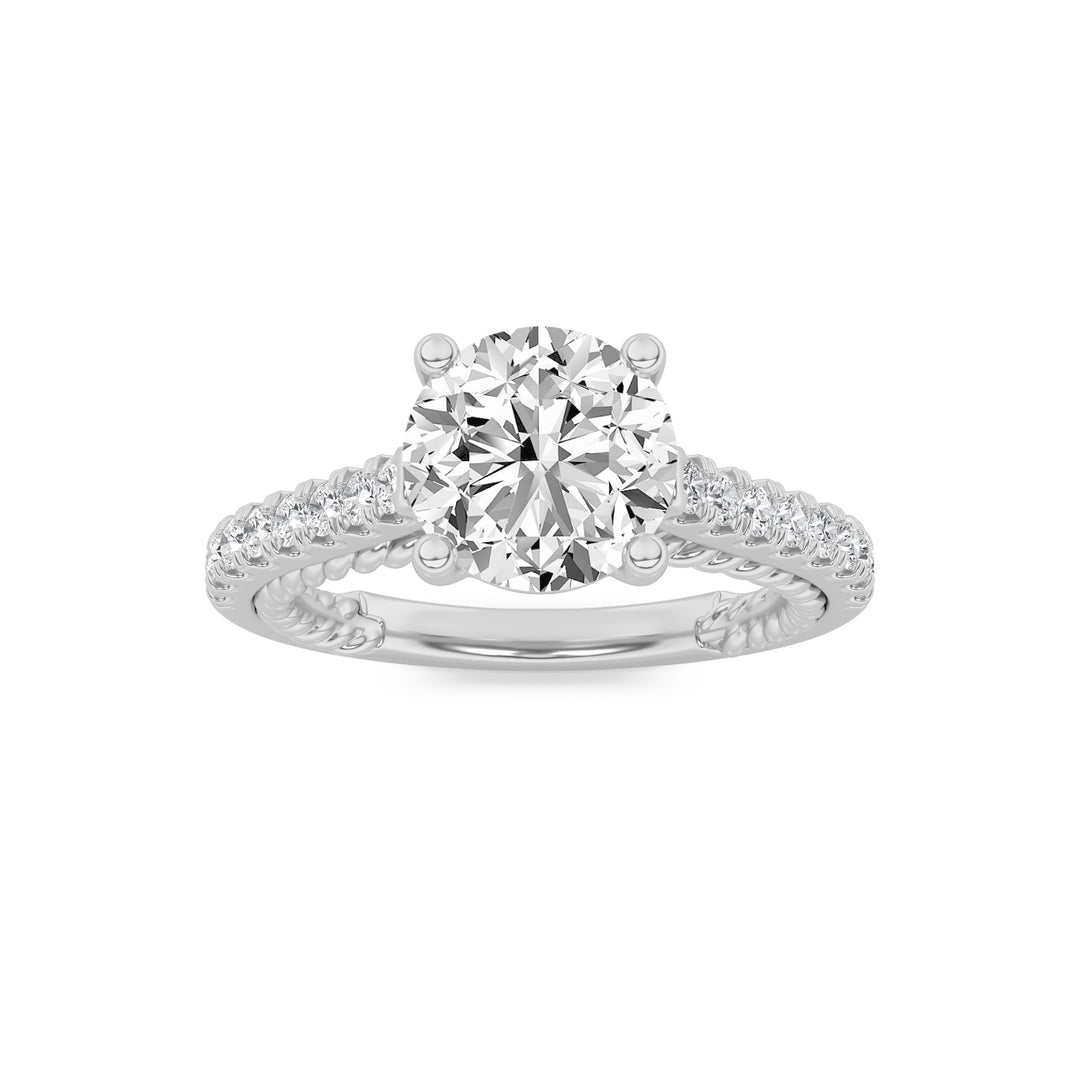 Bezel-Set Round Solitaire