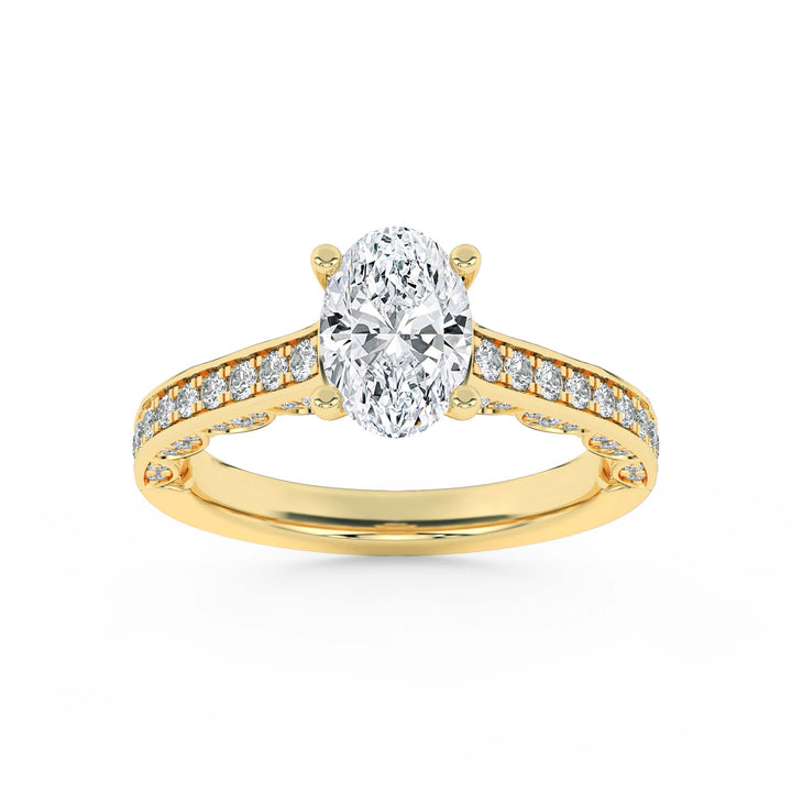 Channel-Set Diamond Band