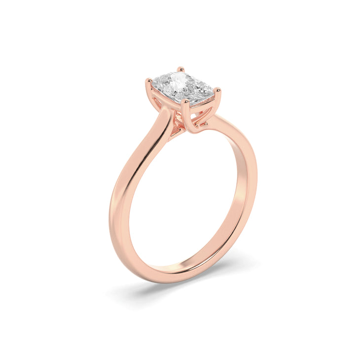 Slender Vine Six-Prong Solitaire