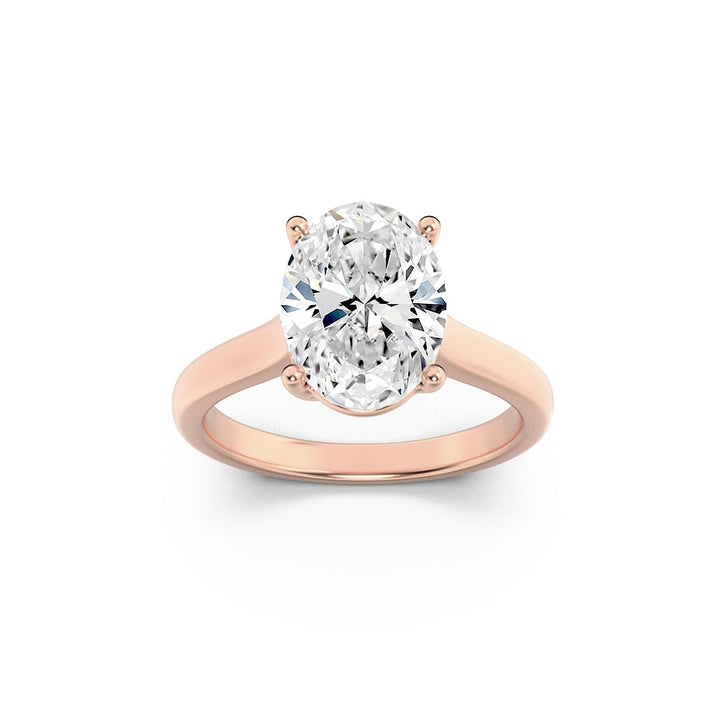 Oval Solitaire Cathedral