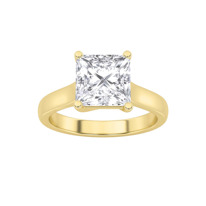 Princess Cut Eternity Band