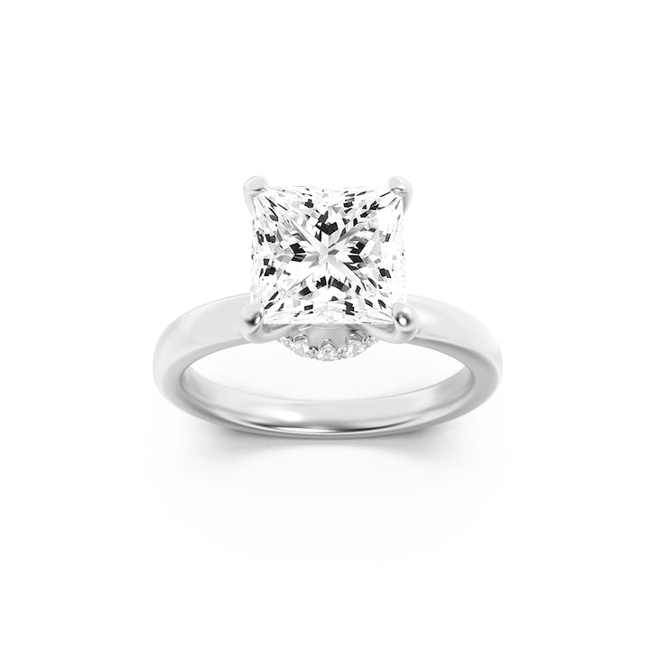 Princess Cut Eternity Band