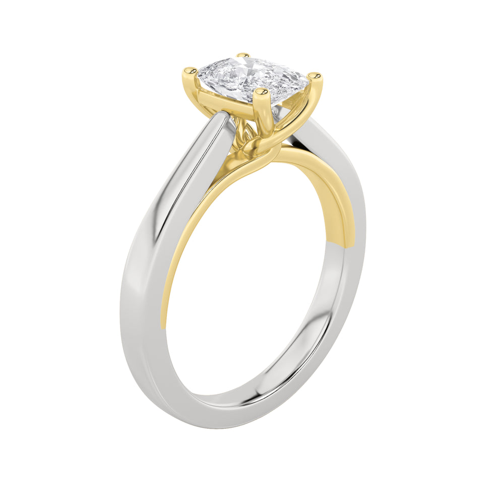 Twisted Two-Tone Band — Women's — alt