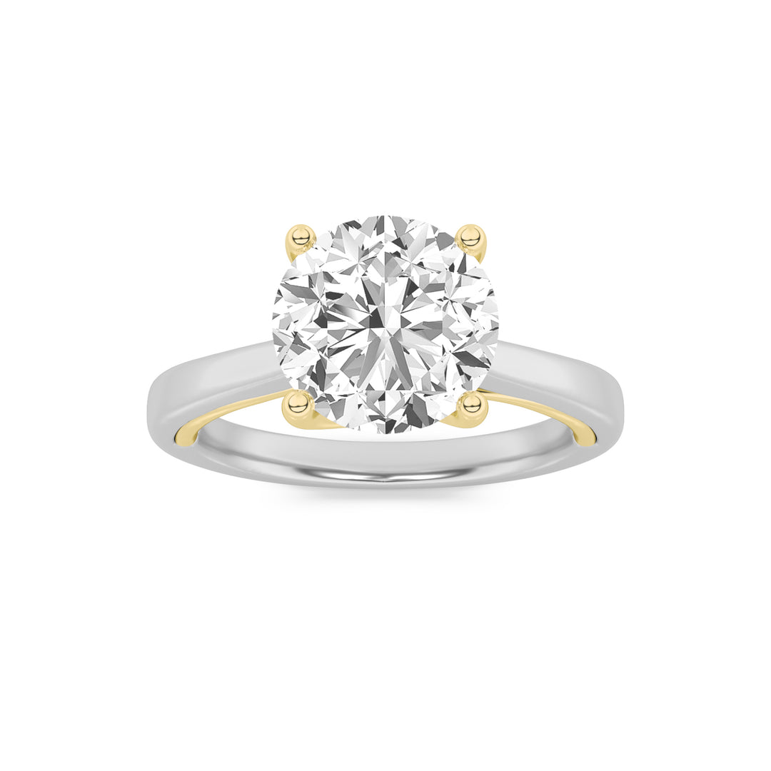Twisted Band Round Solitaire