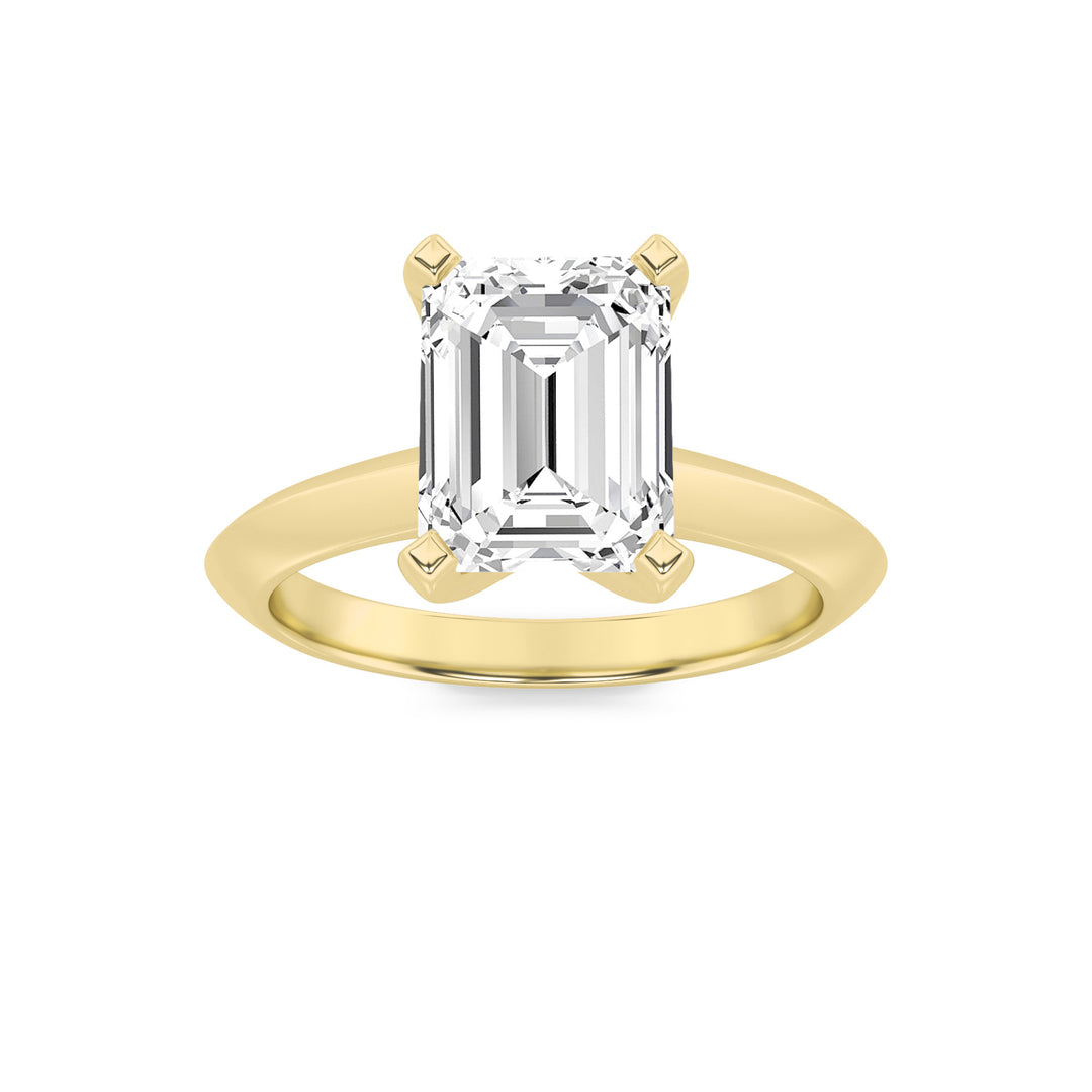 Emerald Cut Solitaire