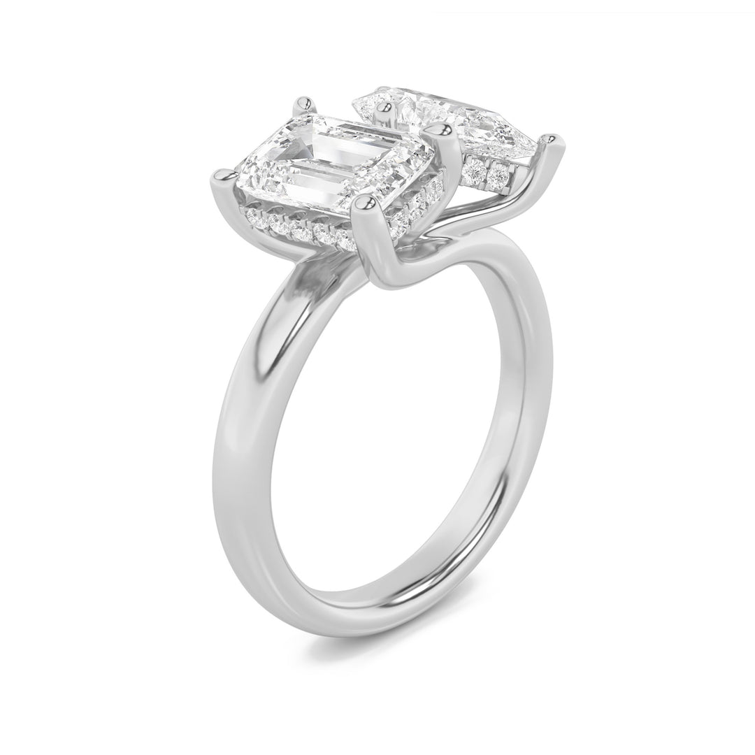 Toi et Moi — Oval + Emerald — alt