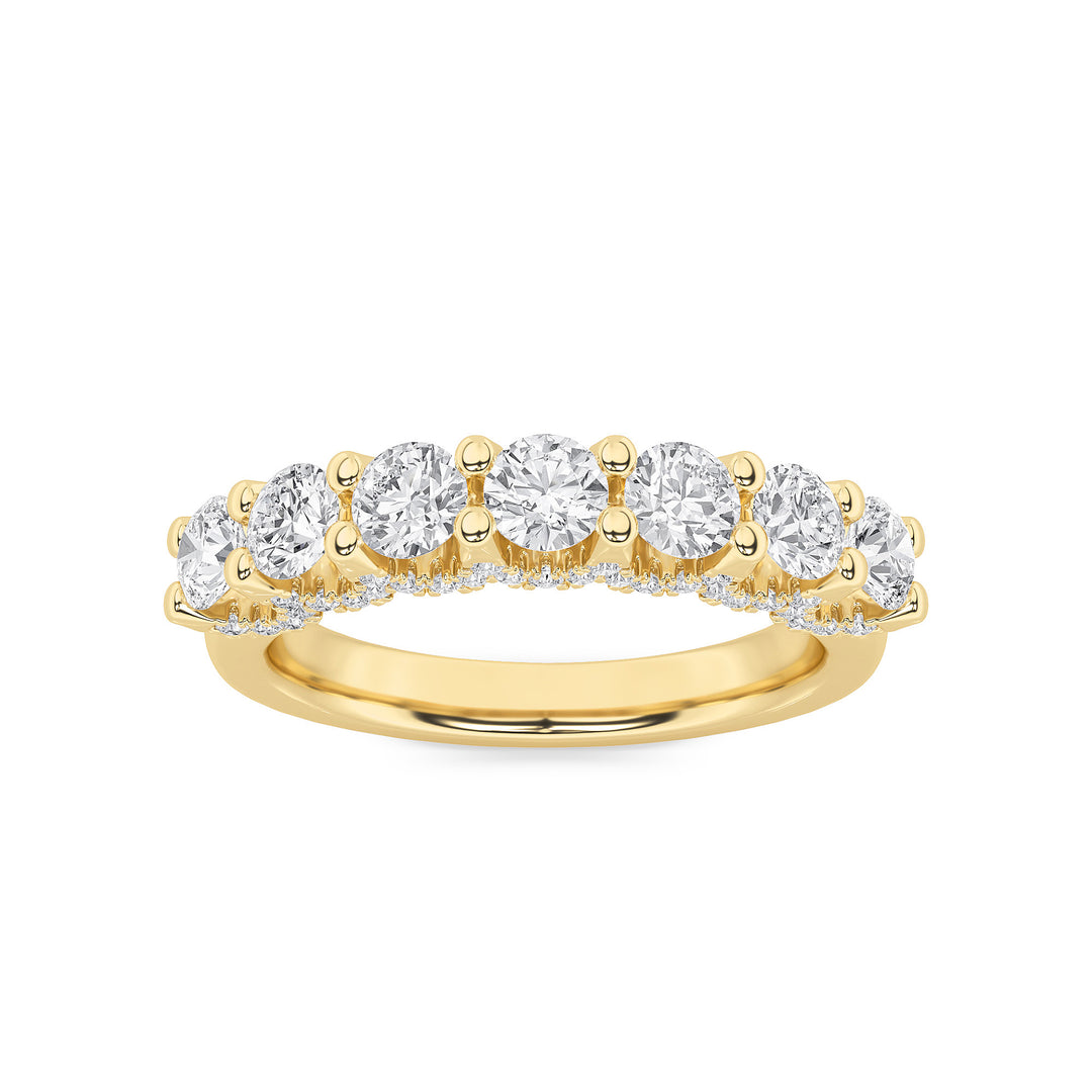 Halo Round Engagement Ring