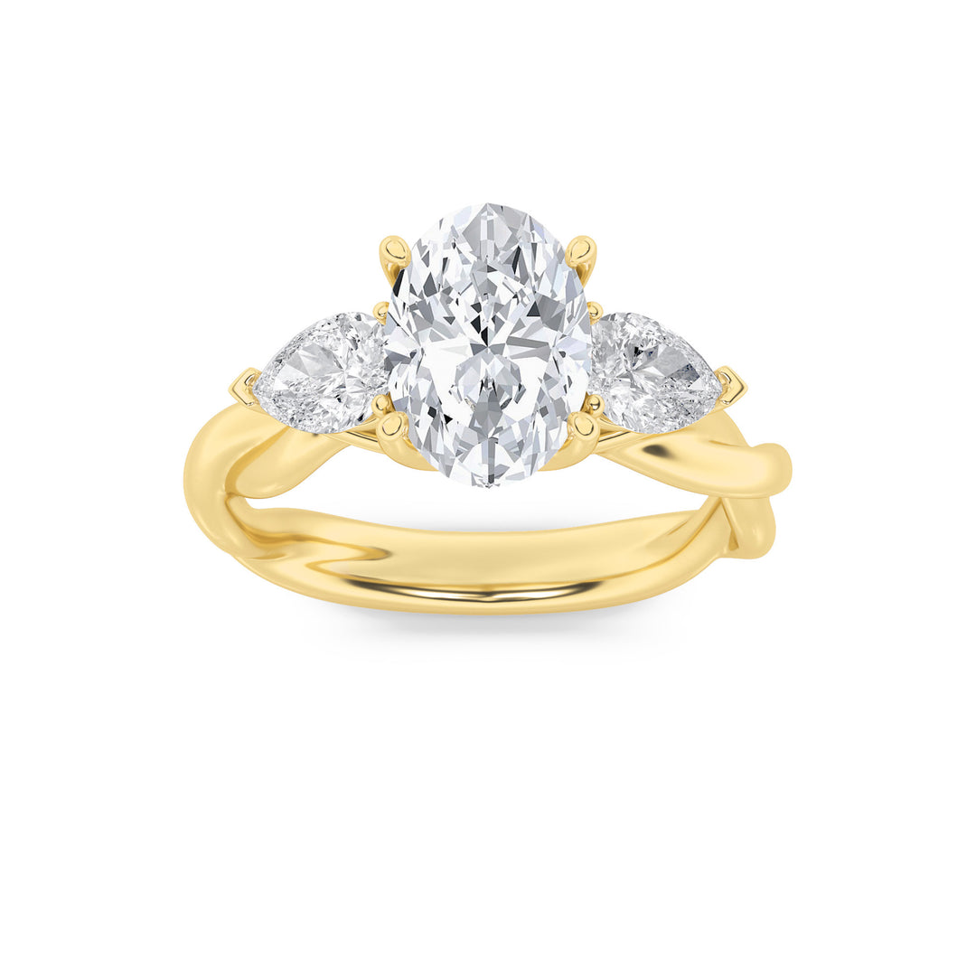 Three-Stone Oval