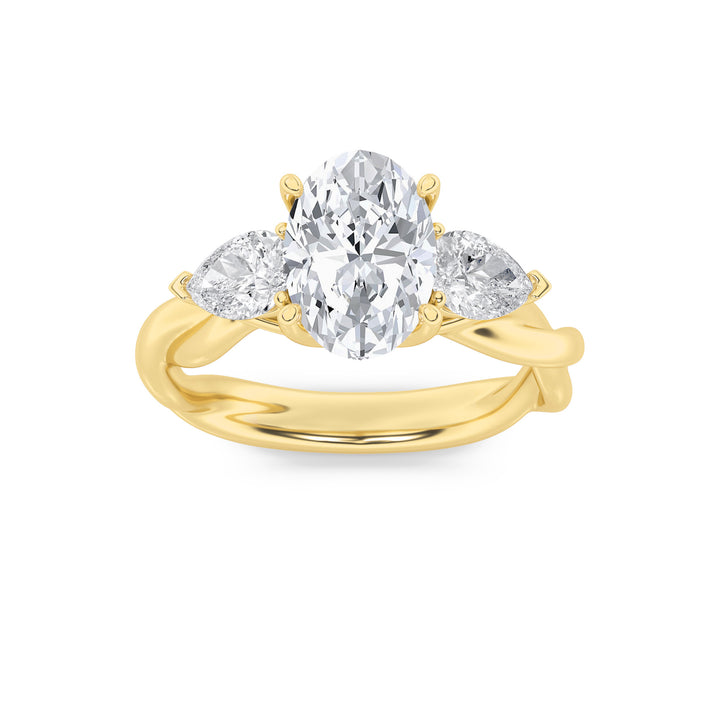 Three-Stone Oval