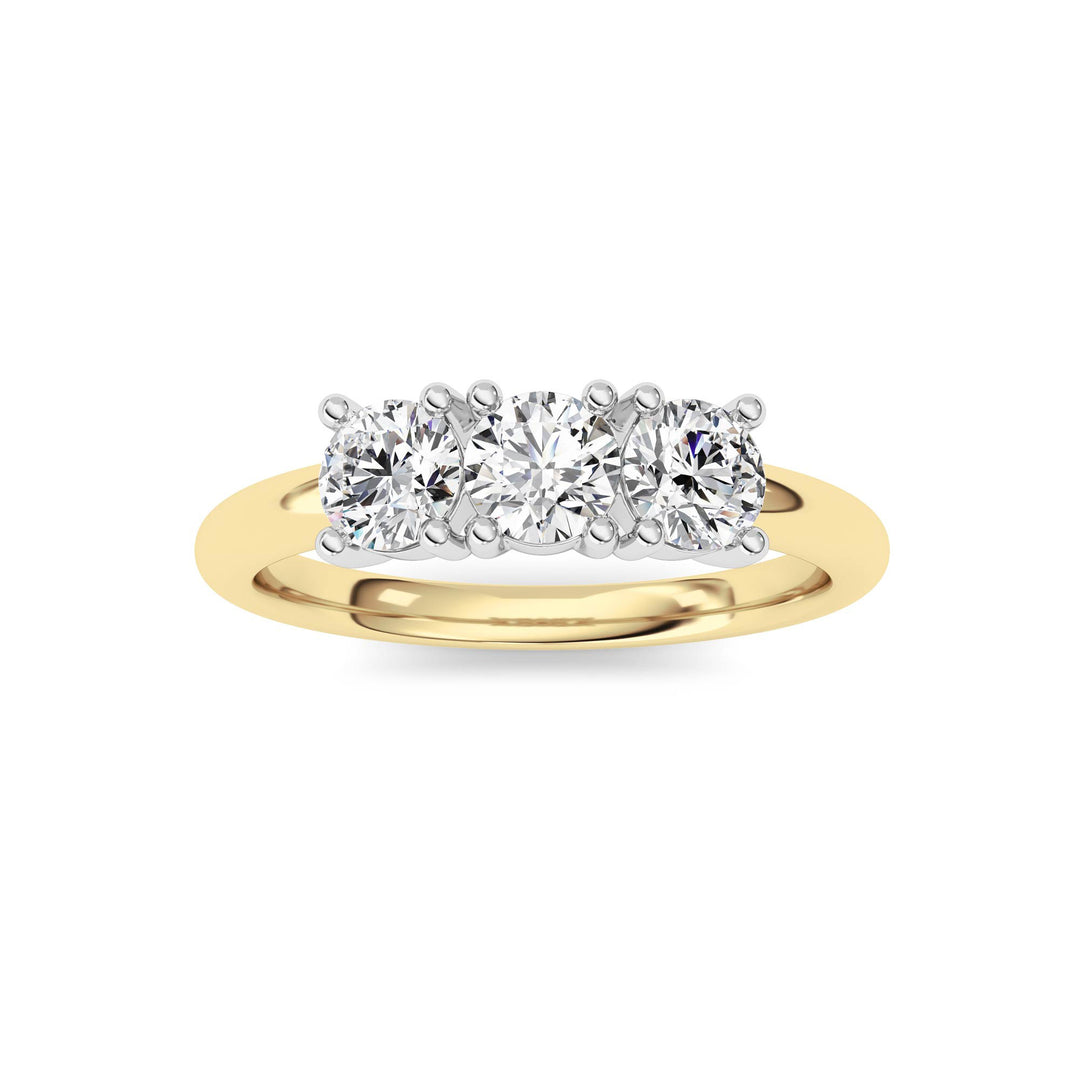 Half-Eternity Round Diamond Band