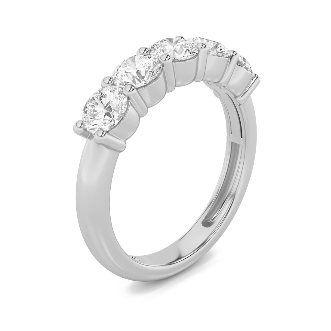 Round Brilliant Petite Eternity