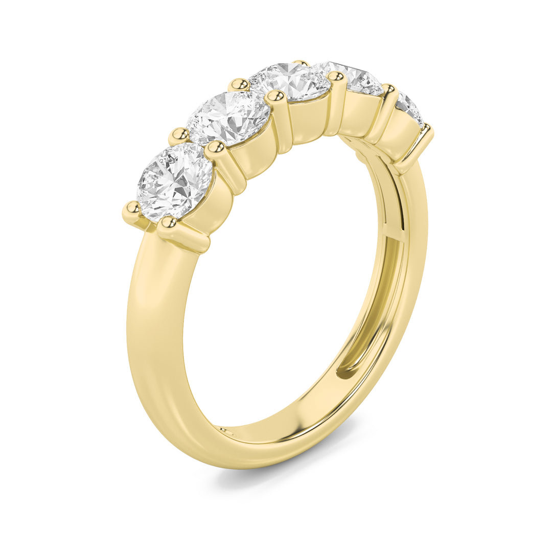 Round Brilliant Petite Eternity