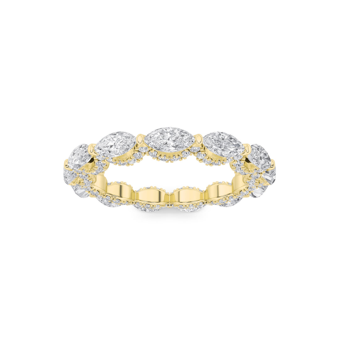 Marquise Cut Eternity Band