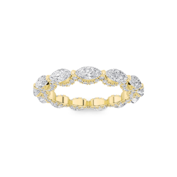 Marquise Cut Eternity Band