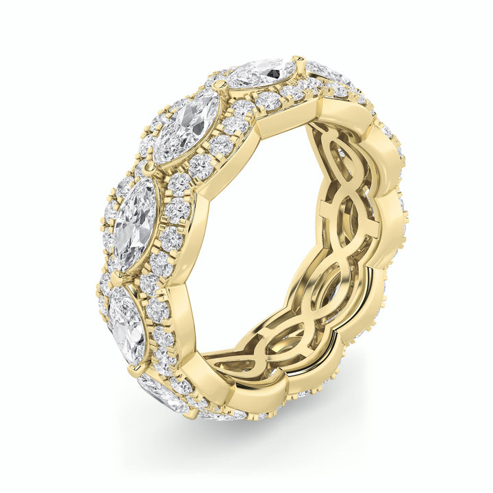 Classic Round Eternity Band