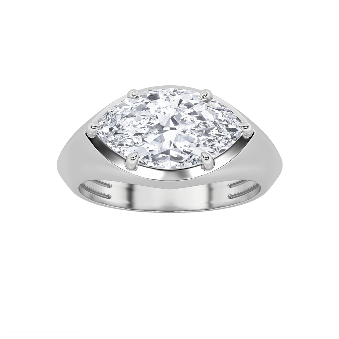 East-West Marquise Setting