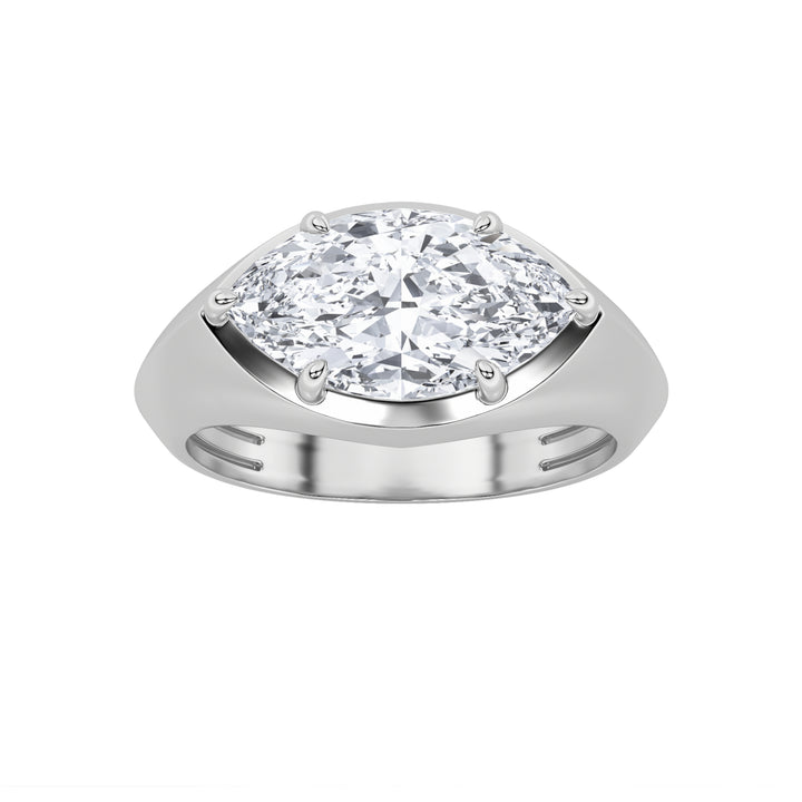 East-West Marquise Setting