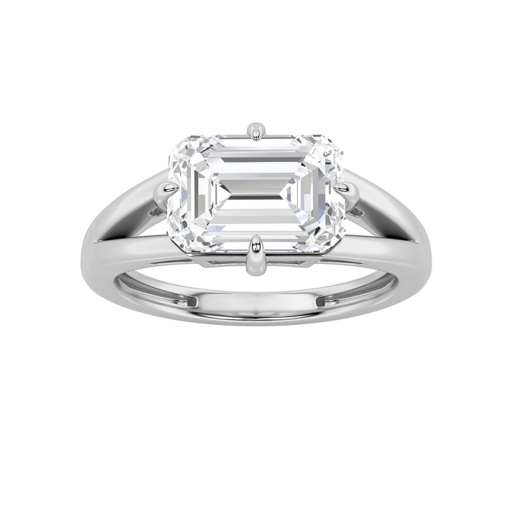 Emerald Cut Solitaire