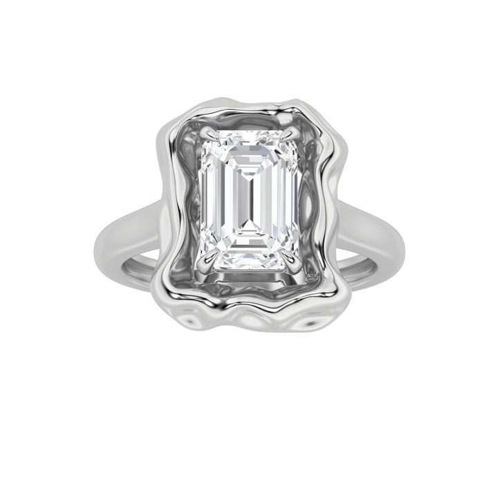 Slender Vine Six-Prong Solitaire
