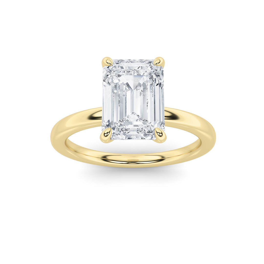 Emerald Cut Solitaire