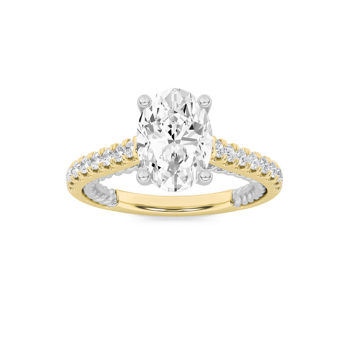 Nature-Inspired Oval Side Stone