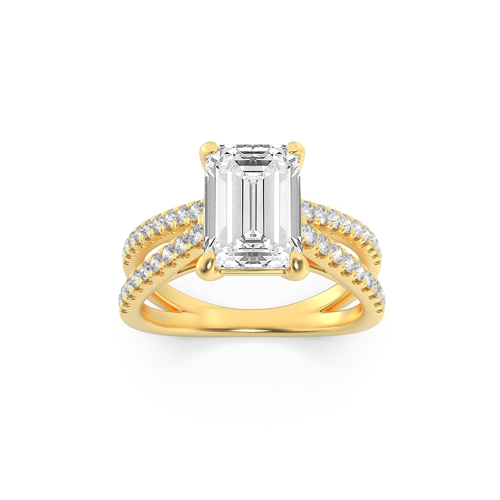 Pavé Diamond Slender Band — Women's