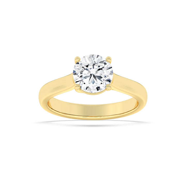 Classic 4-Prong Round Solitaire