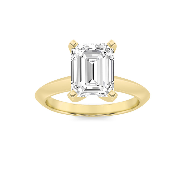 Emerald Cut Solitaire