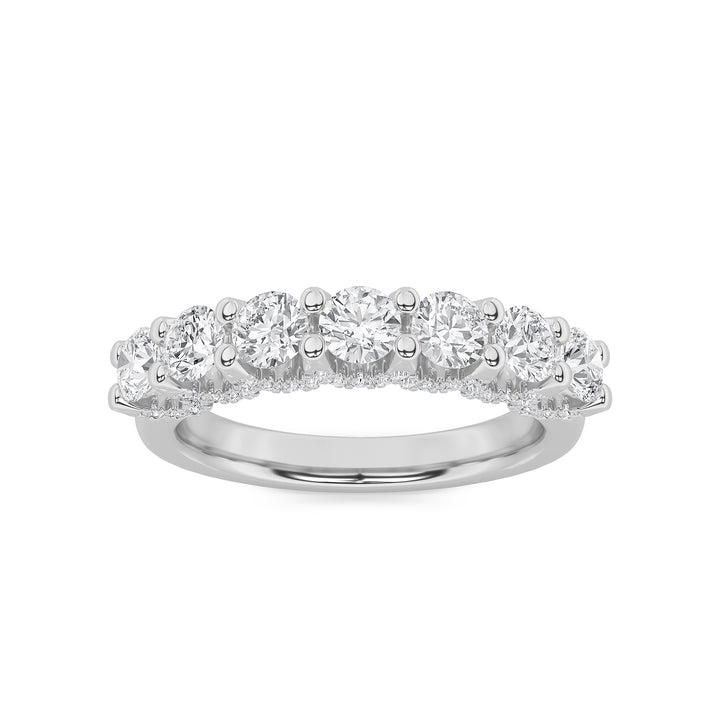 Halo Round Engagement Ring
