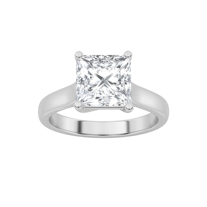 Princess Cut Solitaire