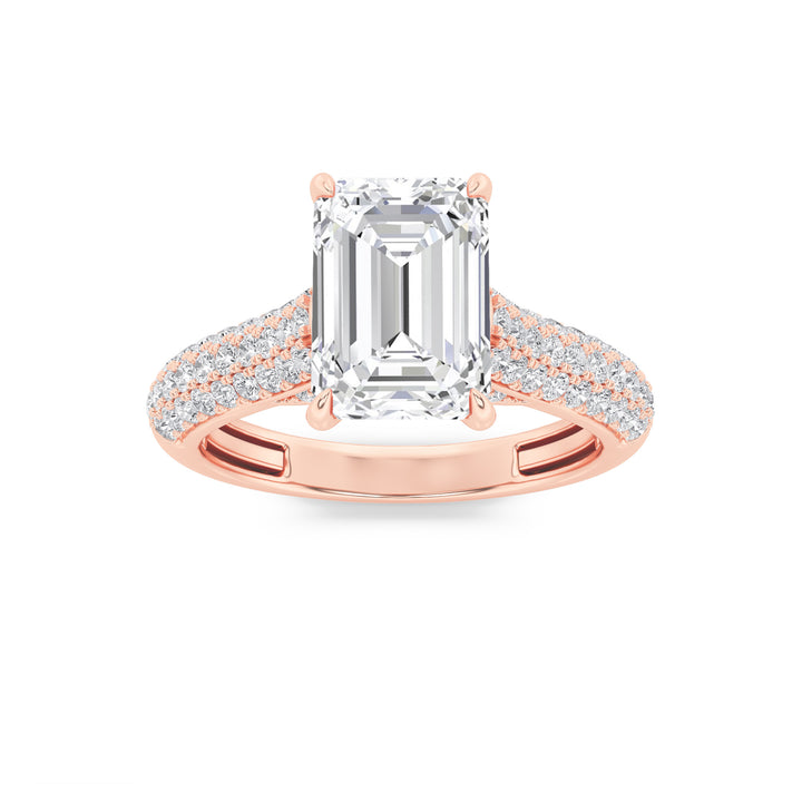 Hidden Halo Anniversary Ring