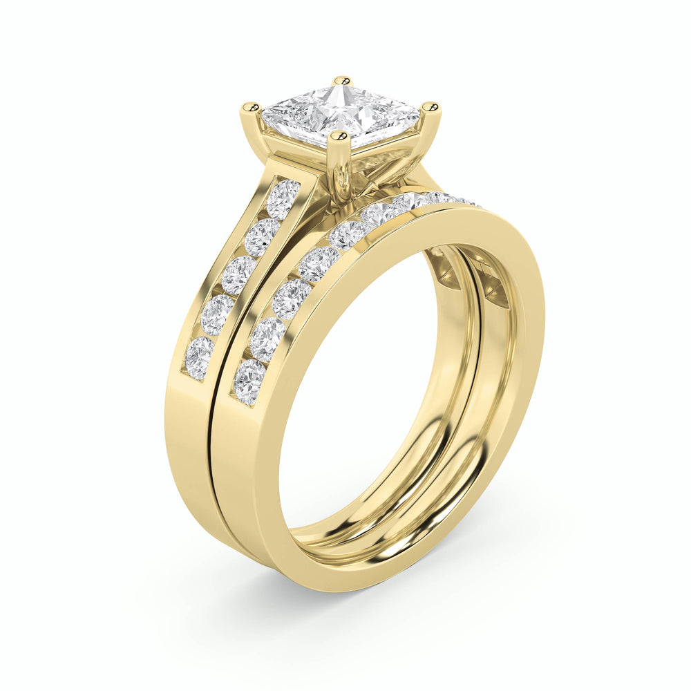 Princess Cut Channel Band — Men's — alt