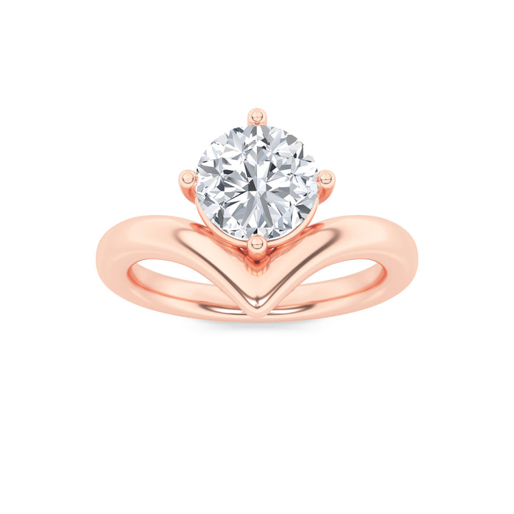 Basket Setting Round Solitaire