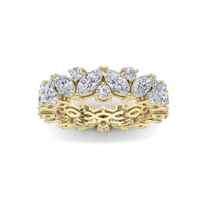Marquise Cut Eternity Band