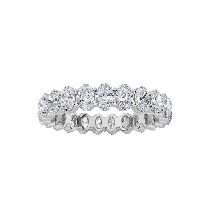 Oval Cut Eternity Band