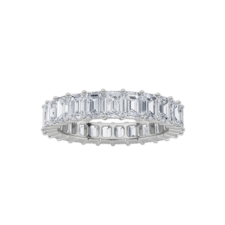 Emerald Cut Eternity Ring