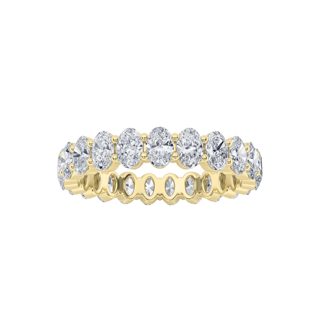 Oval Cut Eternity Band