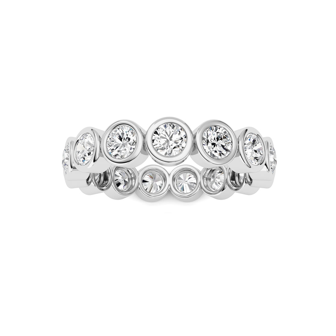 Half-Eternity Round Diamond Band