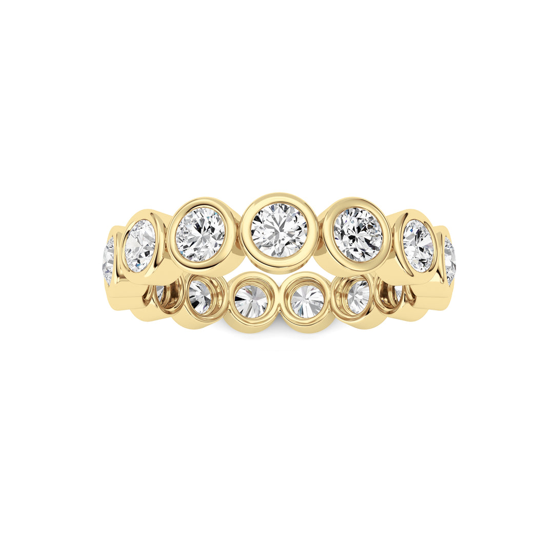 Half-Eternity Round Diamond Band