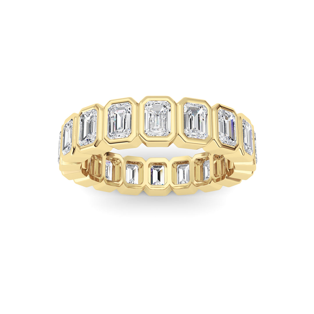 Diamond + Emerald Eternity (Alternating)