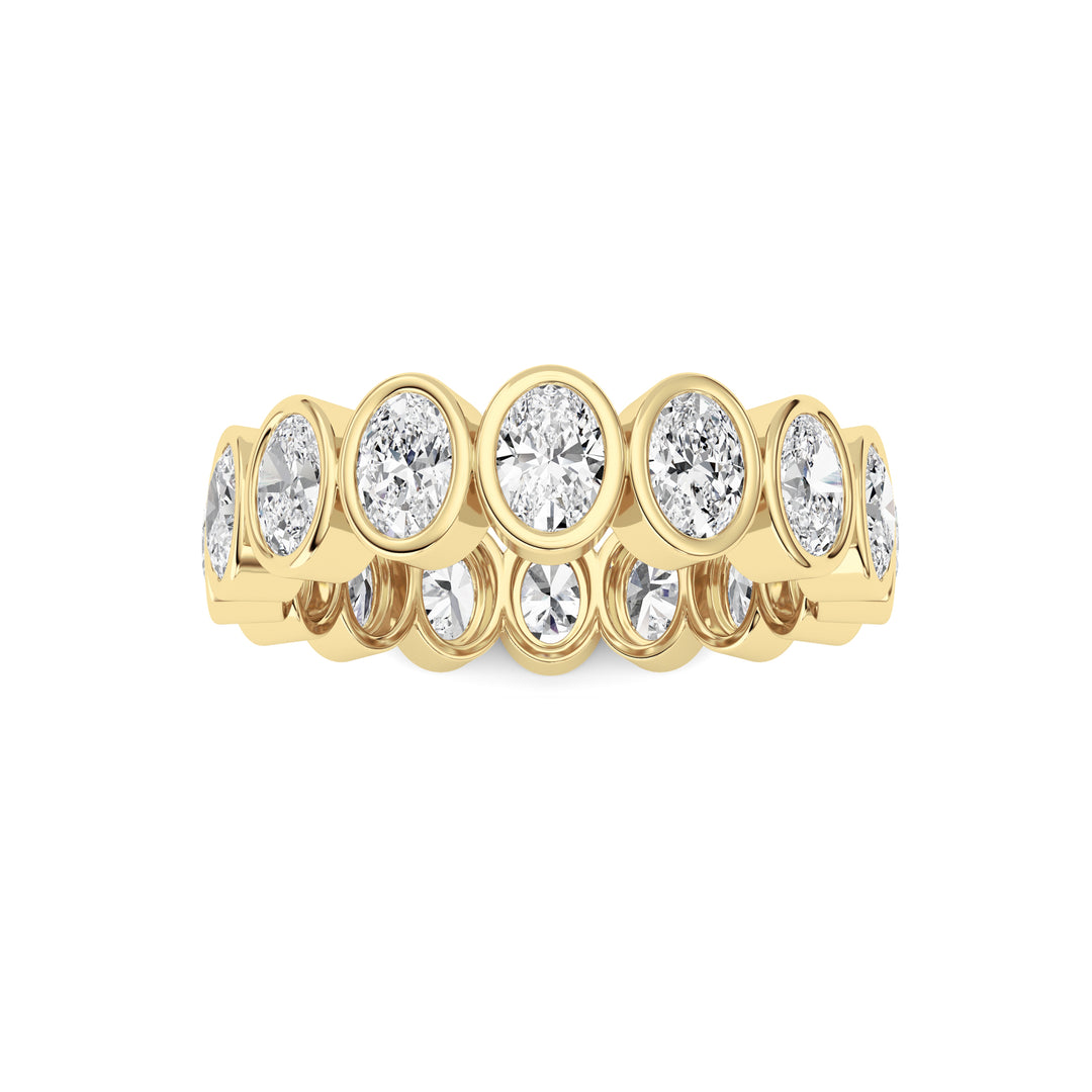 Oval Cut Eternity Band