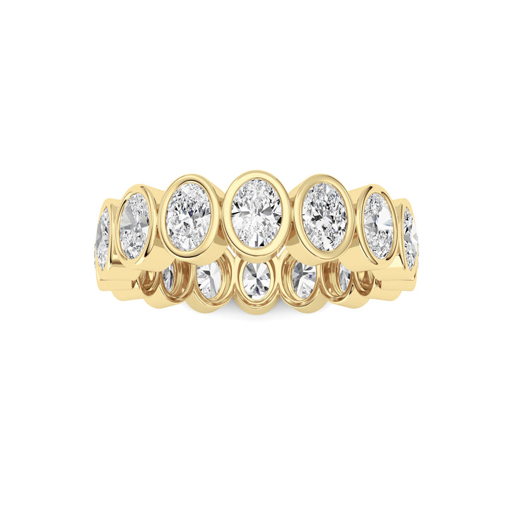 Oval Cut Eternity Band