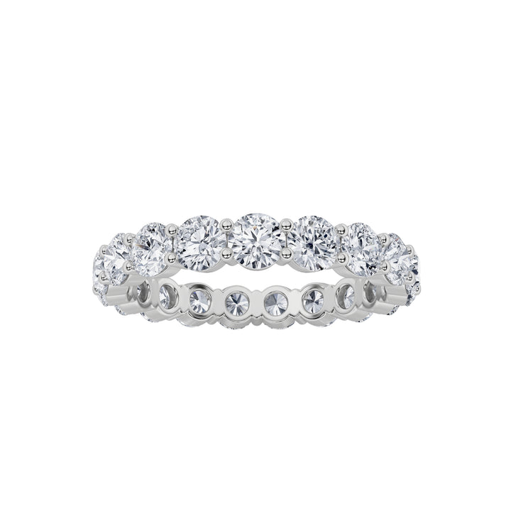 Round Brilliant Petite Eternity