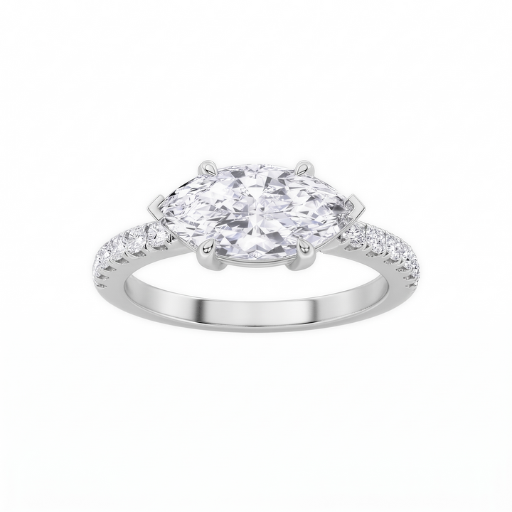 East-West Marquise Setting
