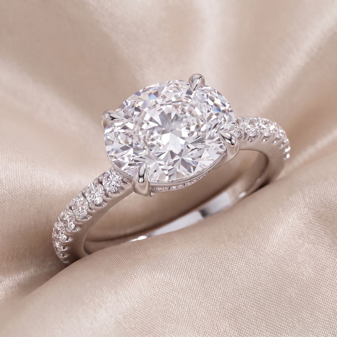 Bezel-Set Round Solitaire
