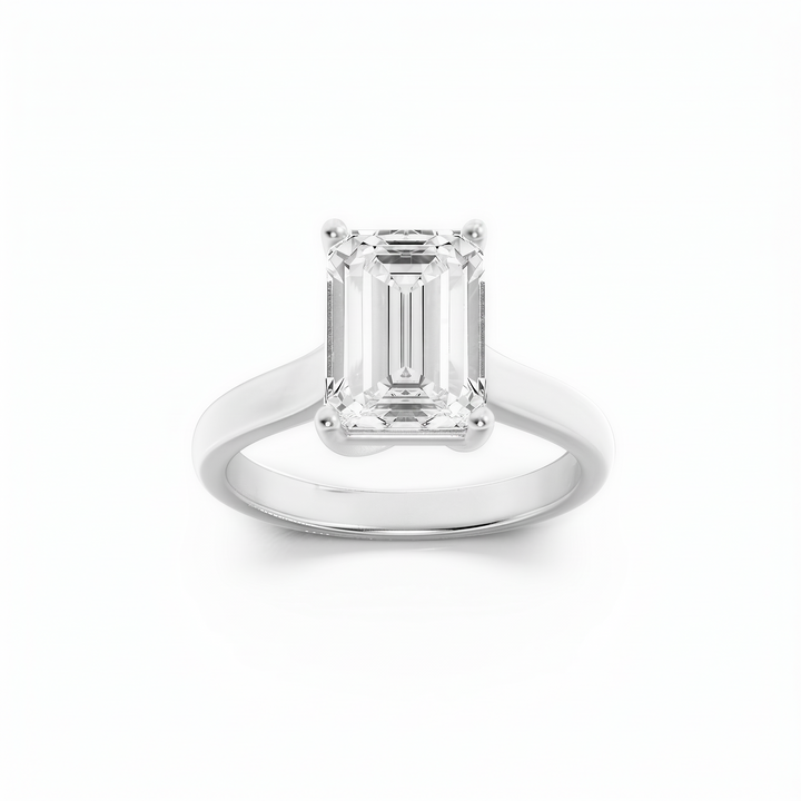 Emerald Cut Solitaire